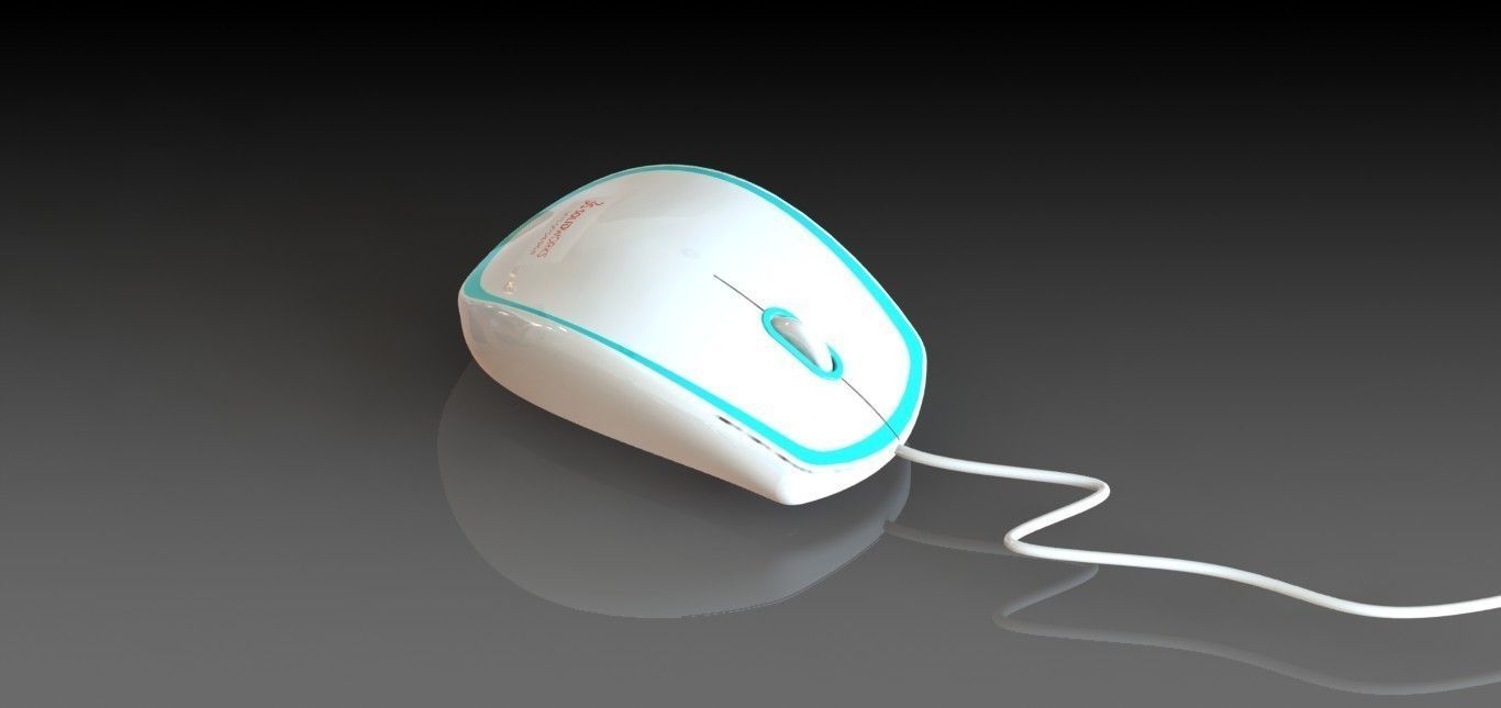 Mouse computer Free 3D model_9