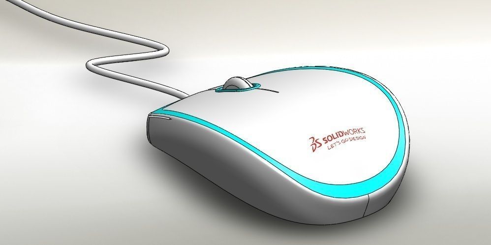 Mouse computer Free 3D model_5
