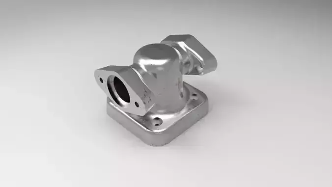 Tee Fitting Free 3D model
