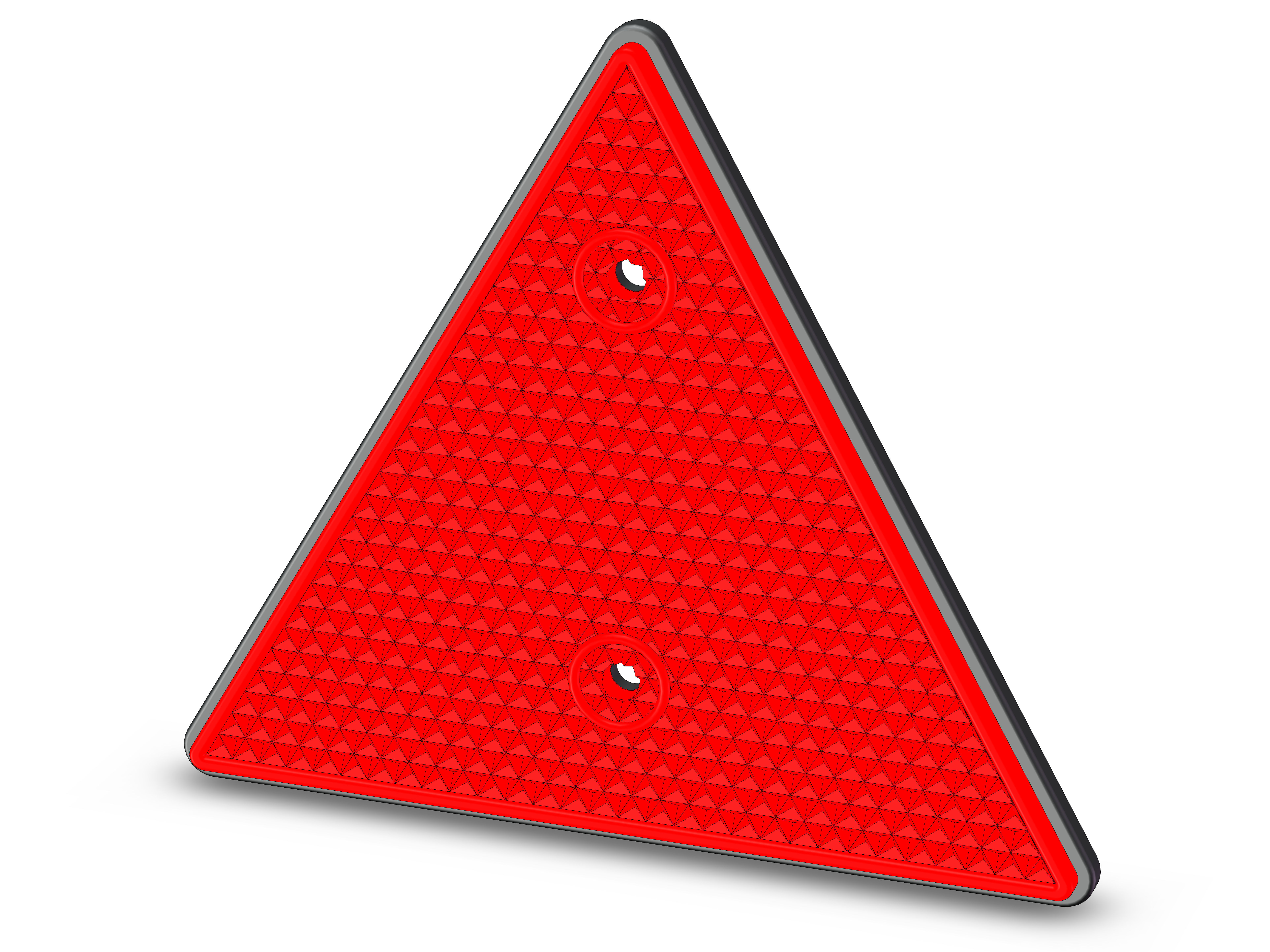 Retroreflector a triangle FP-401B cataphote Free 3D model_1