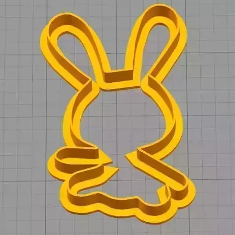 Cookie Cutter Bunny Rabbit Conejo Easter Pascua