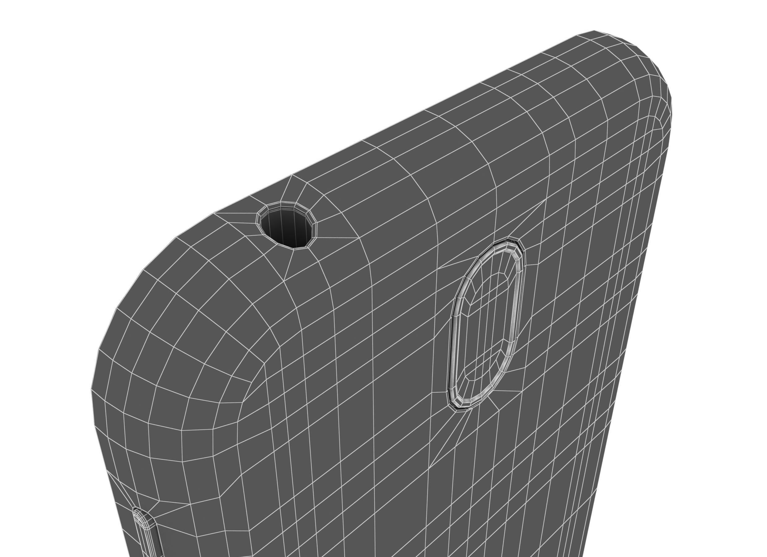 Nokia 1 Warm Red 3D model_15