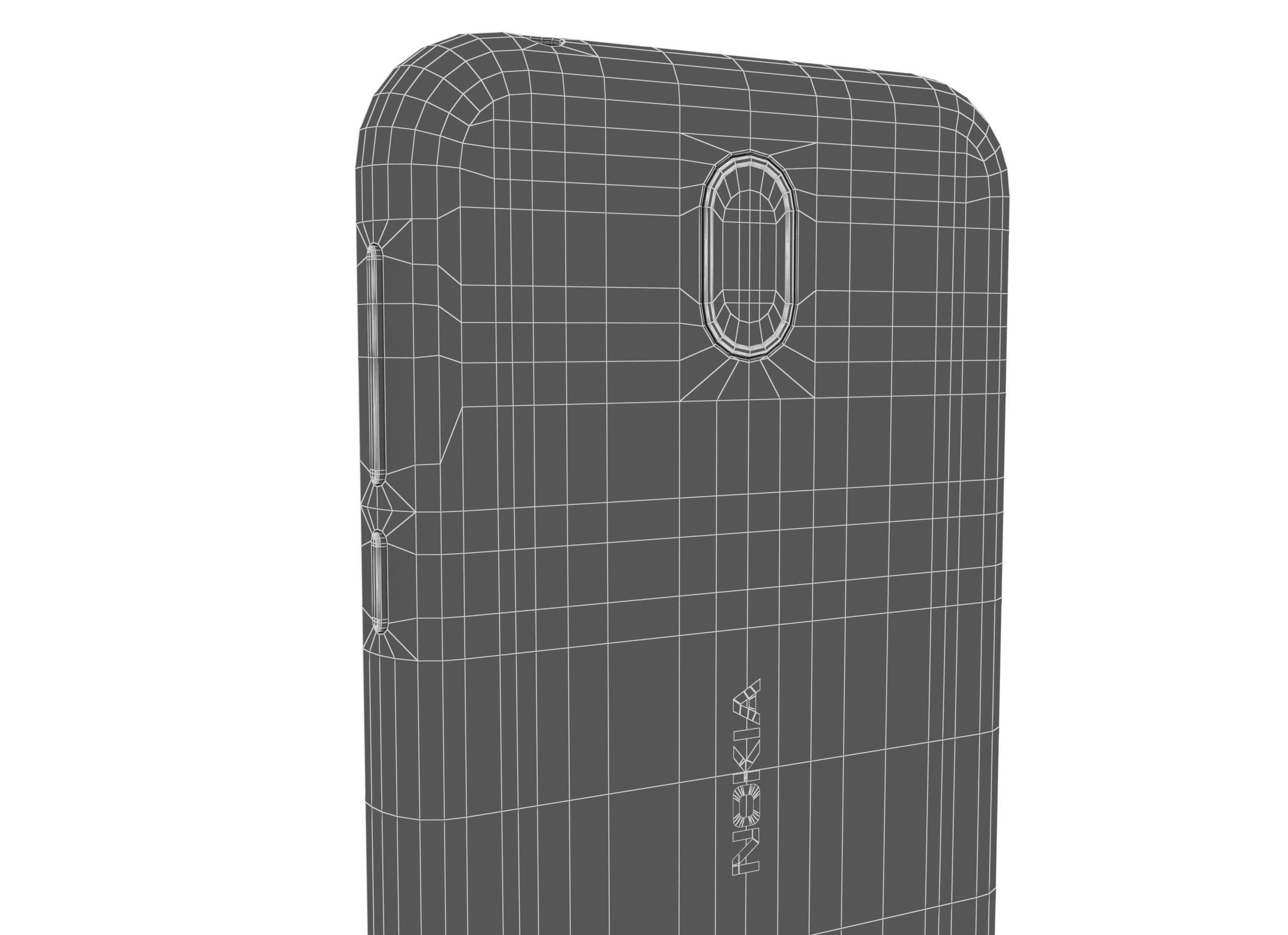 Nokia 1 Warm Red 3D model_14