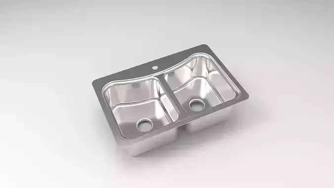 Top-Mount Kitchen Sink