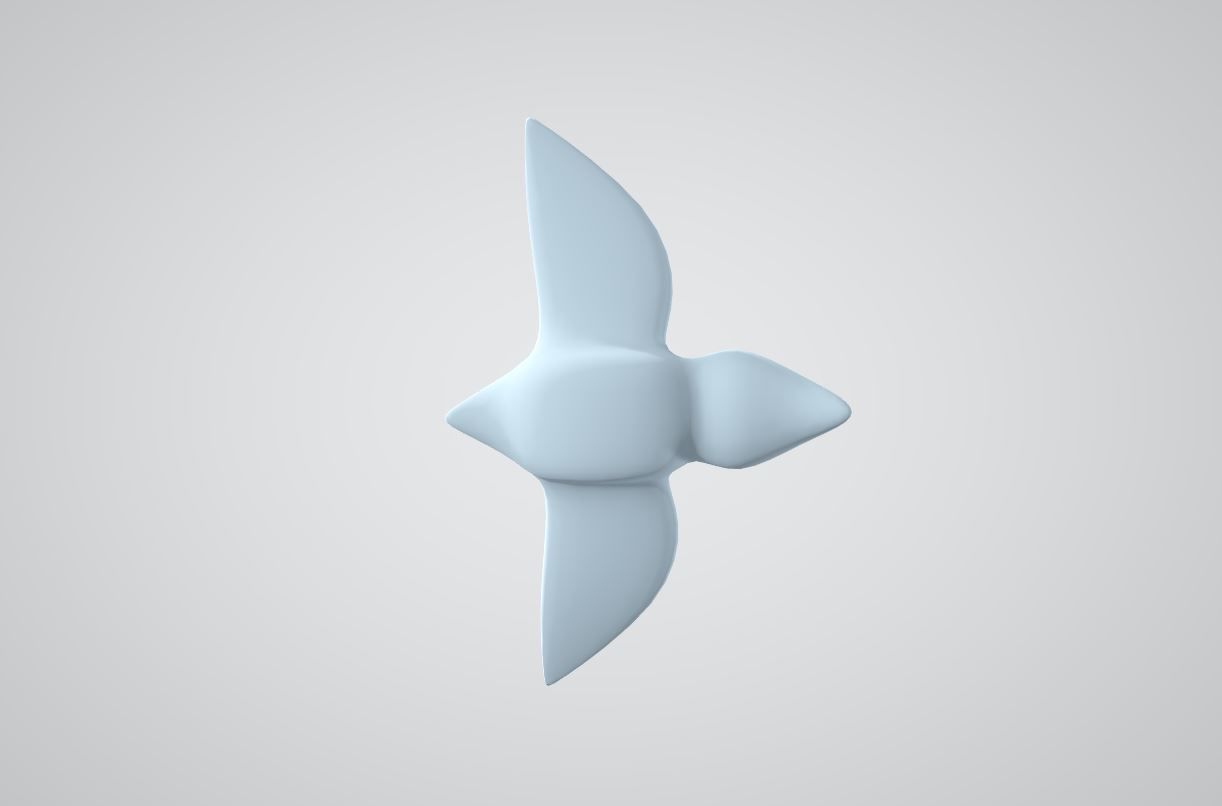Bird model head 3D model_16