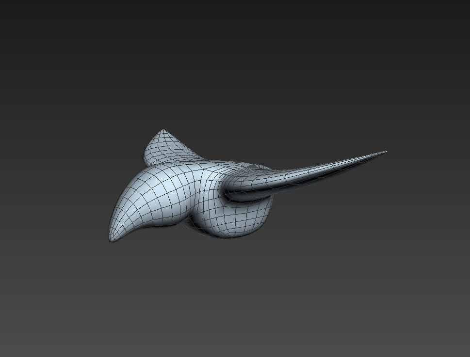 Bird model head 3D model_2