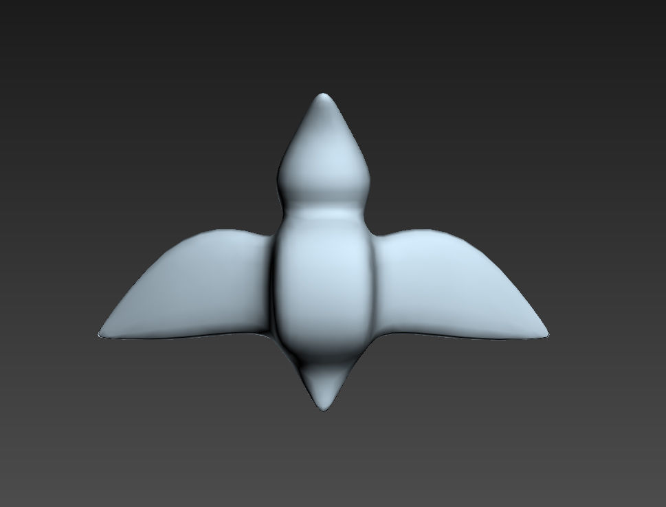 Bird model head 3D model_8