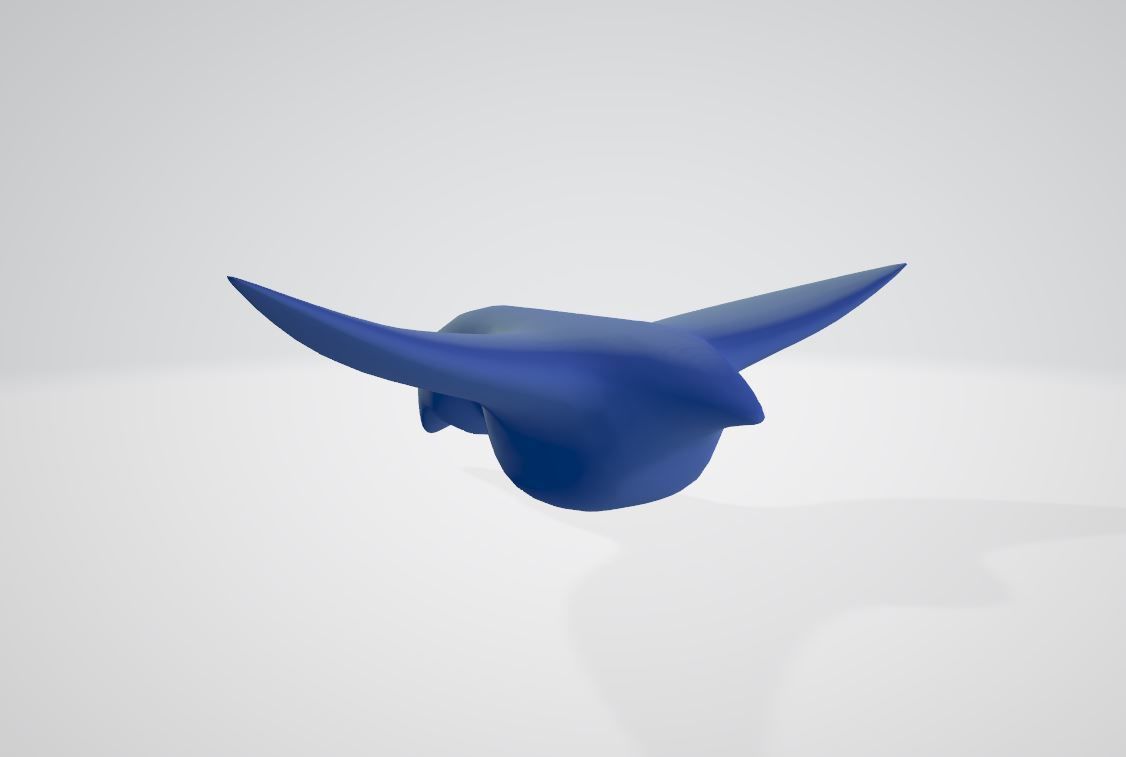 Bird model head 3D model_13