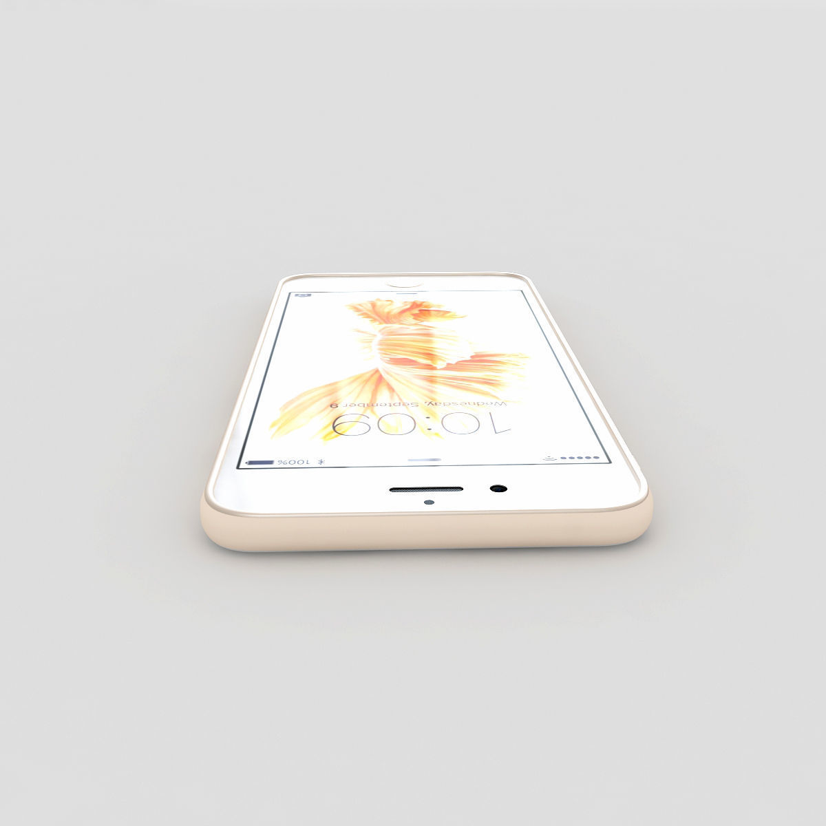 Apple Iphone 6s Gold 3D model_5