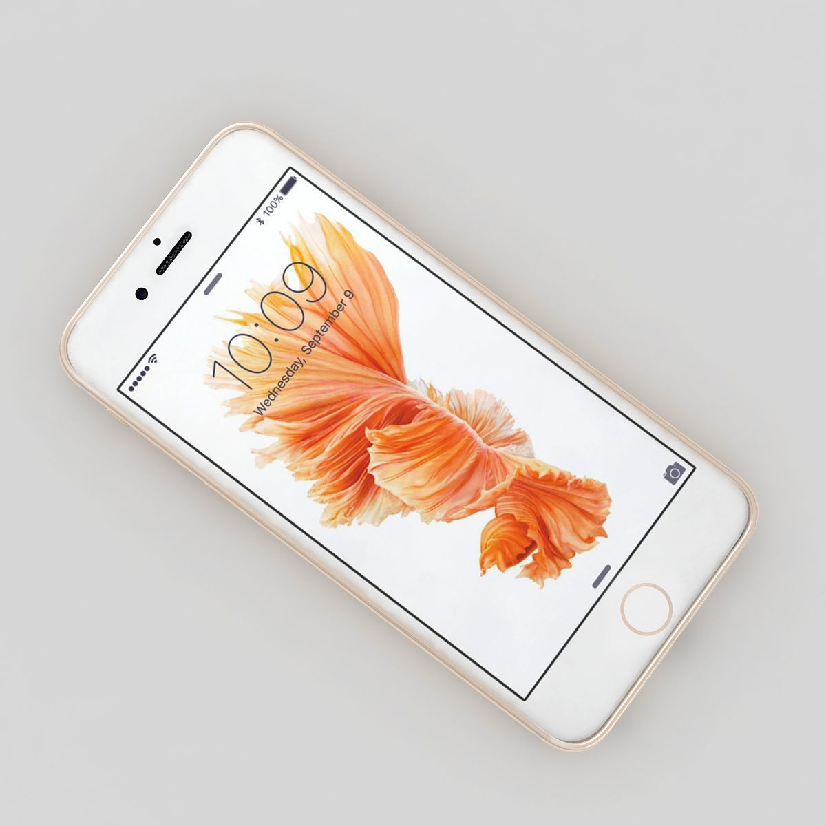 Apple Iphone 6s Gold 3D model_4