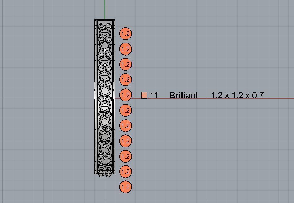 hoop earrings 3D print model 3D print model_4