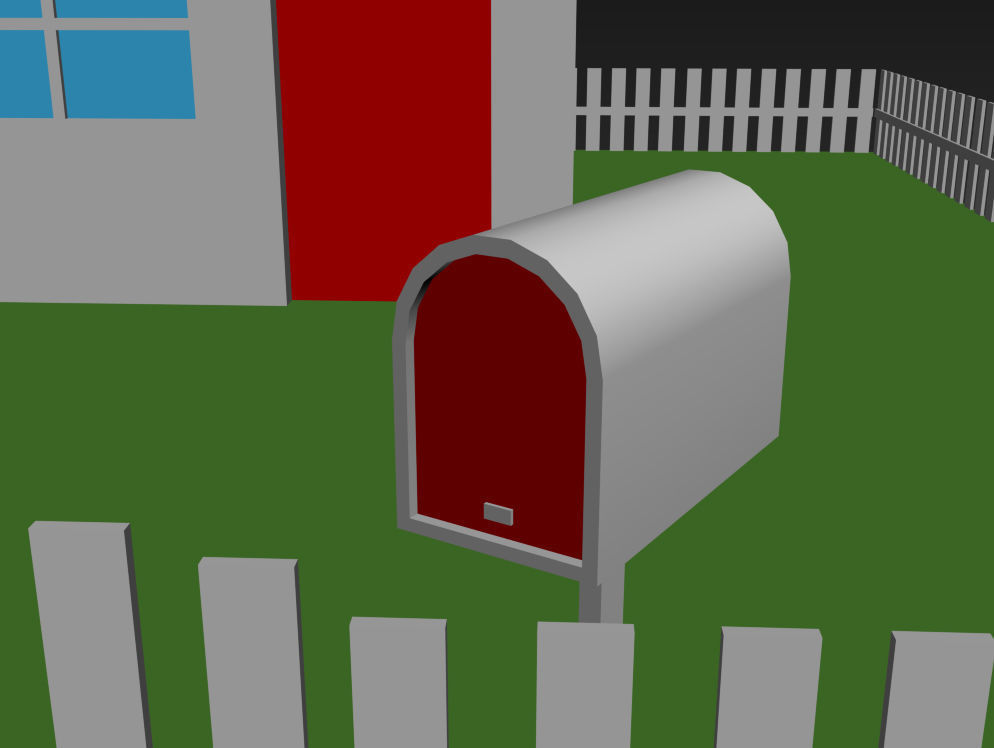 House model cube 3D model_7