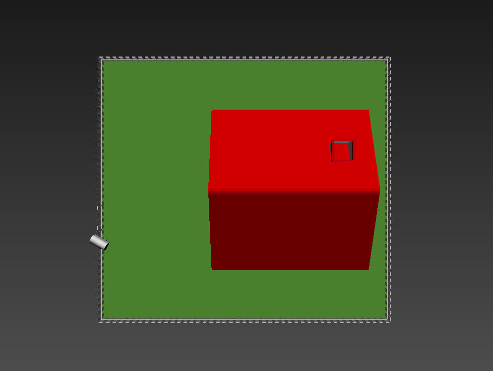 House model cube 3D model_1