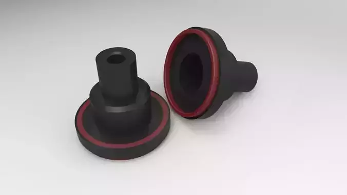Rubber Joint Bush Free 3D model