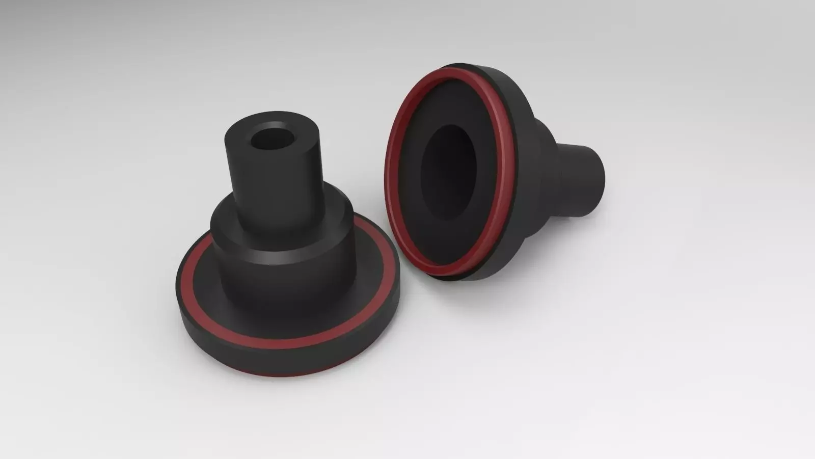 Rubber Joint Bush Free 3D model