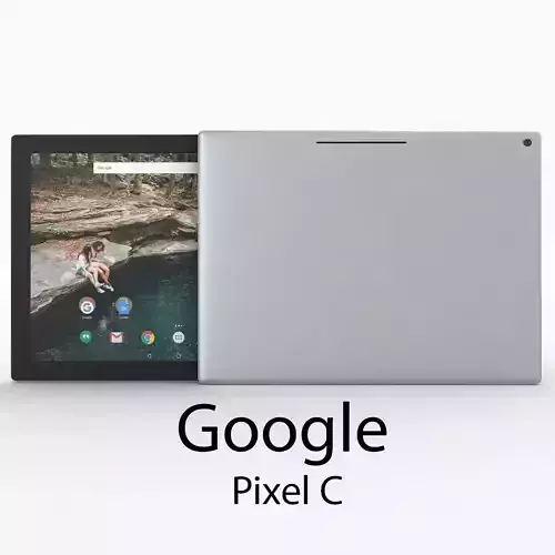 Google Pixel C 3D model