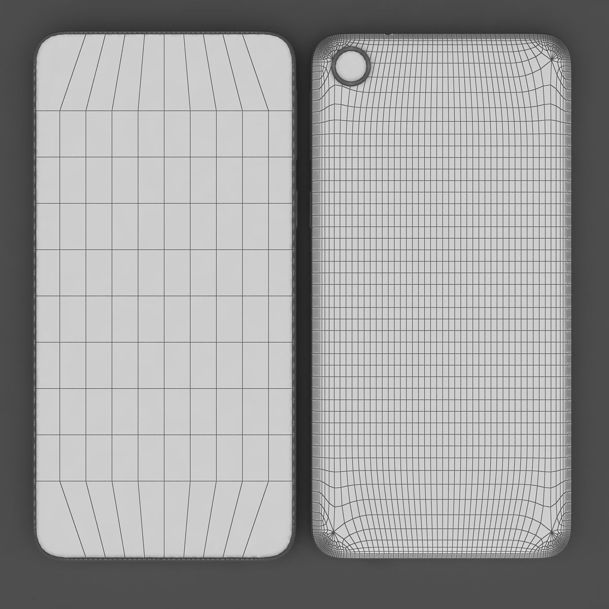 HTC Desire 728 Dual Sim White 3D model_10