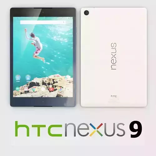 HTC Nexus 9 Sand 3D model