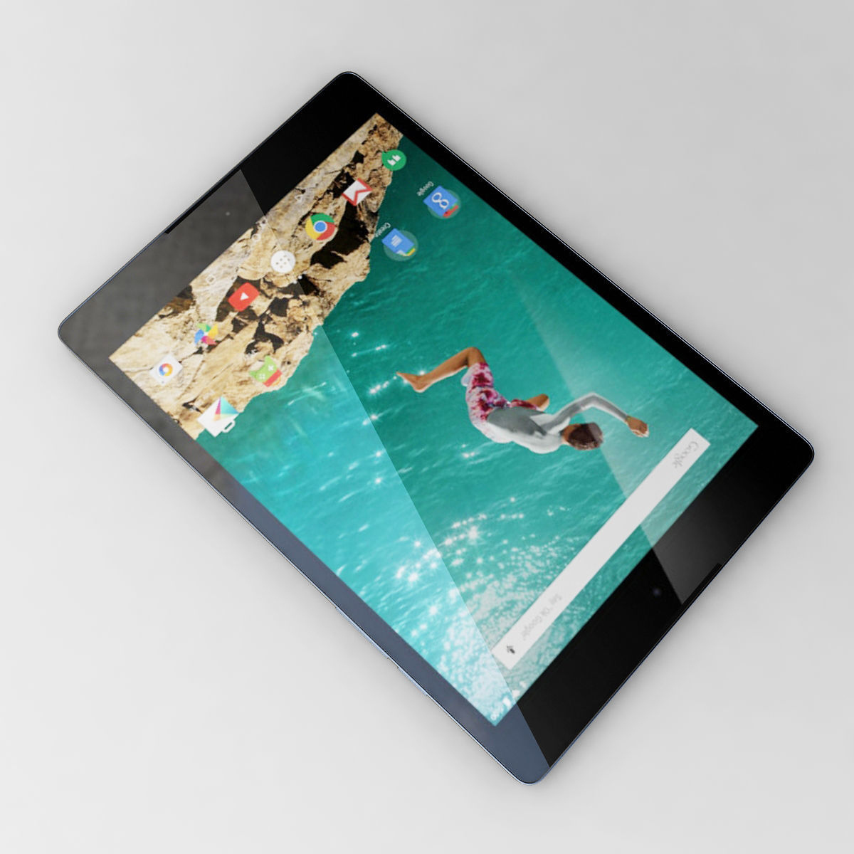 HTC Nexus 9 Sand 3D model_1