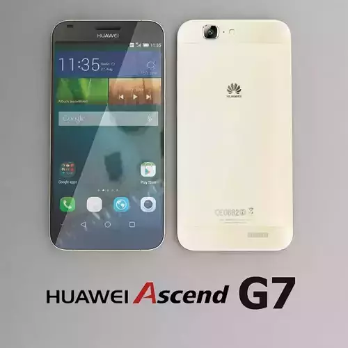 Huawei Ascend G7 Gold 3D model