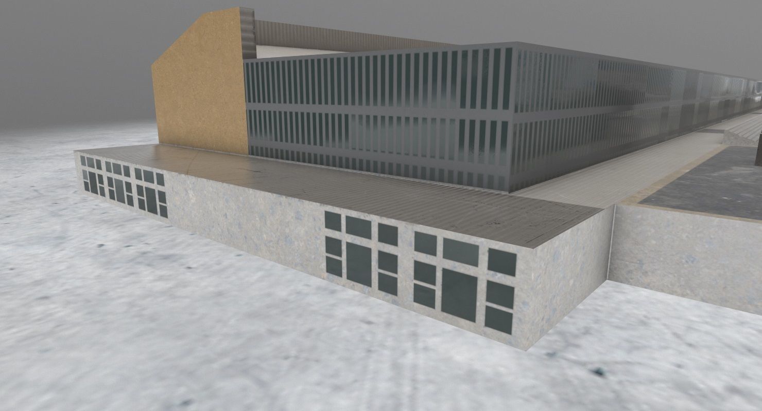 EDDH Storage 1 Low-poly 3D model_3