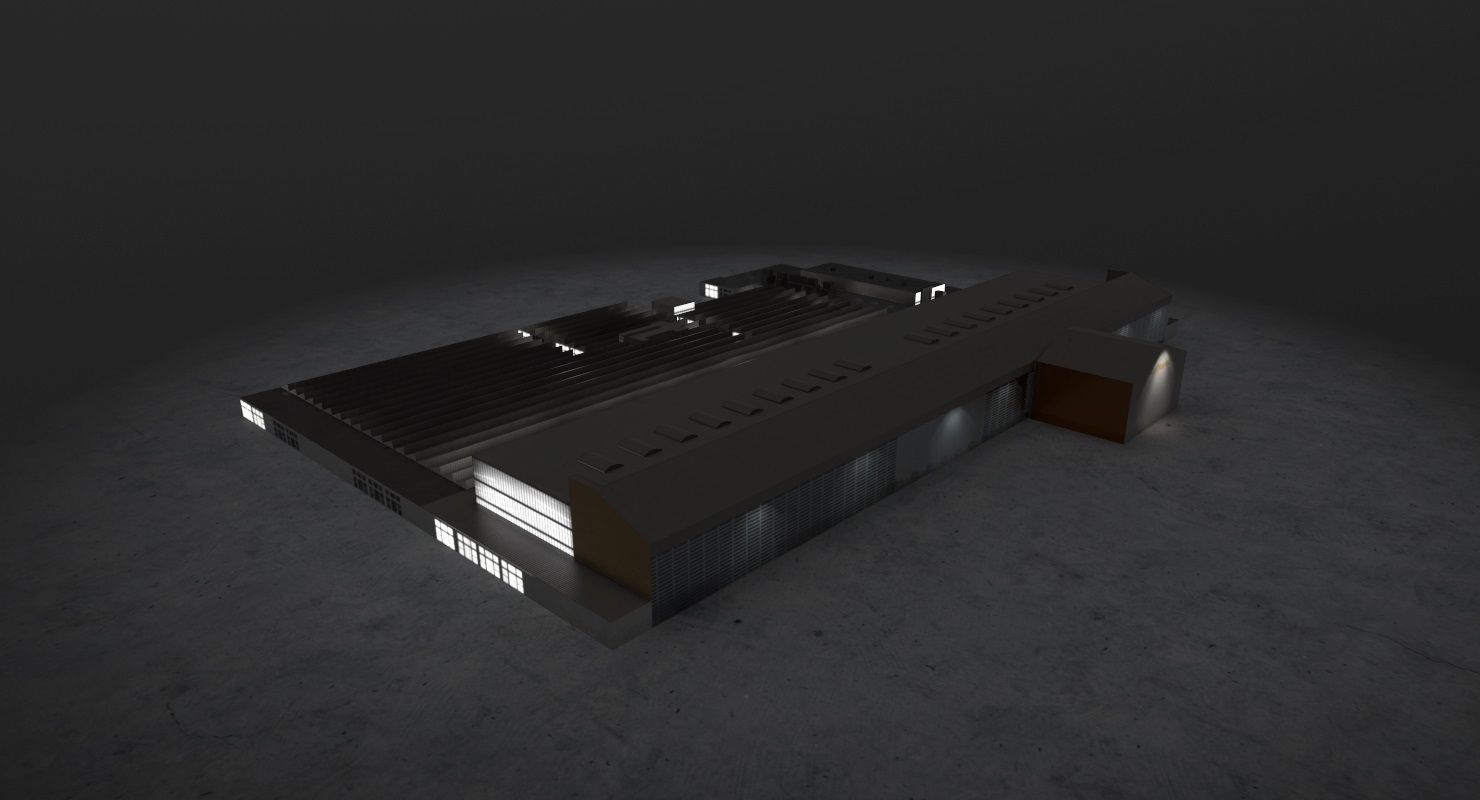 EDDH Storage 1 Low-poly 3D model_8