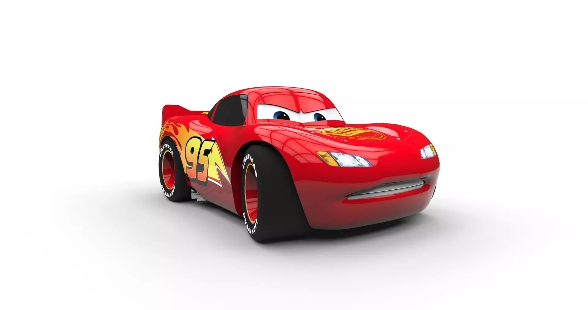Cars Saetta Lightning McQueen Saetta 3D print model_0