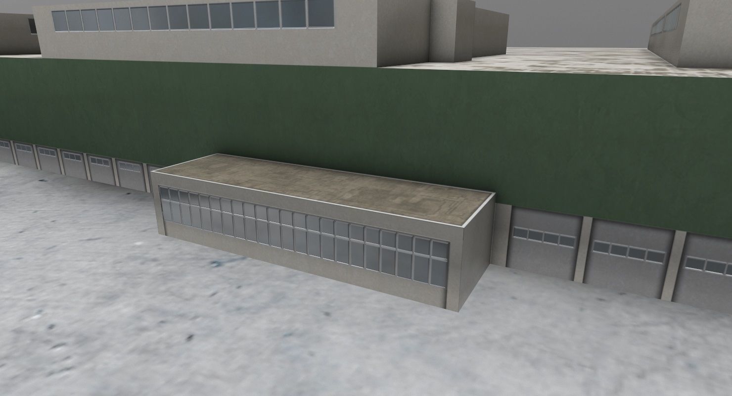 EDDH Storage 4 Low-poly 3D model_2