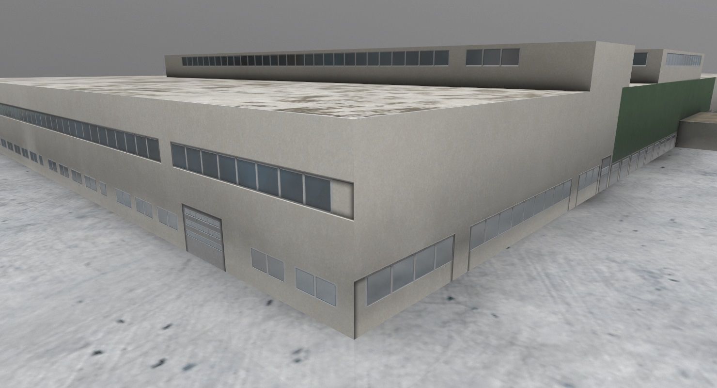 EDDH Storage 4 Low-poly 3D model_1