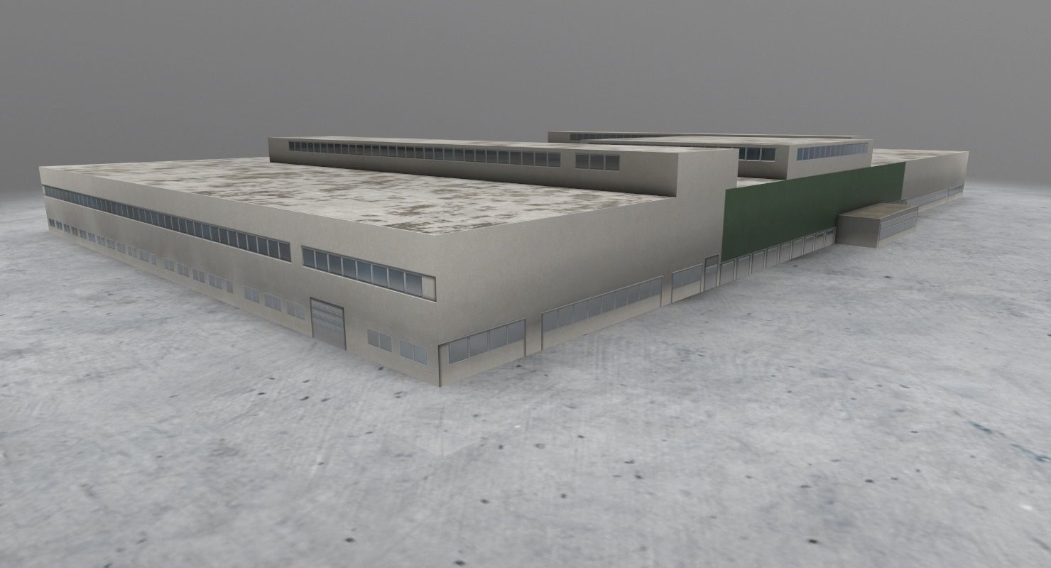 EDDH Storage 4 Low-poly 3D model_4