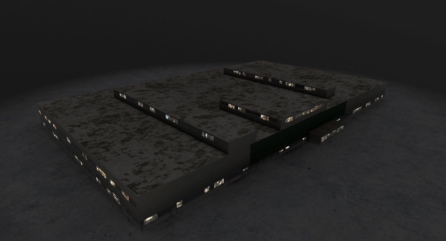 EDDH Storage 4 Low-poly 3D model_6