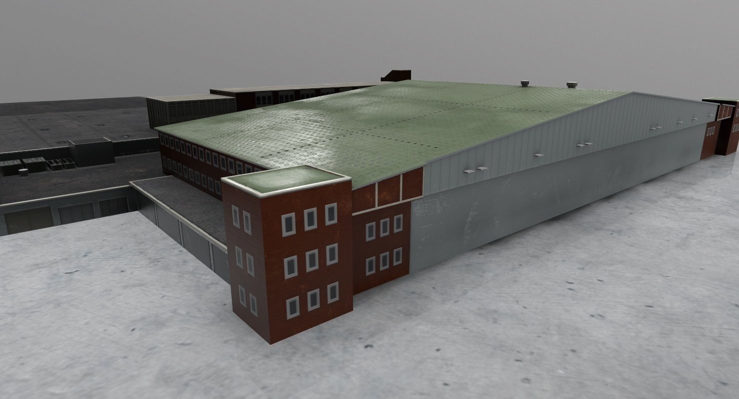 EDDH Storage 5 Low-poly 3D model_1