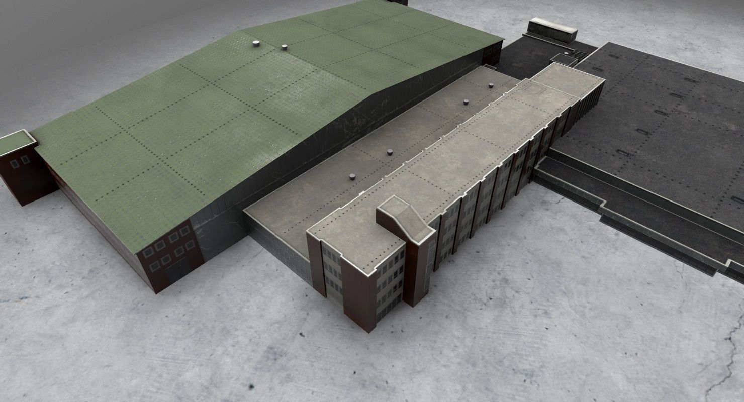 EDDH Storage 5 Low-poly 3D model_5