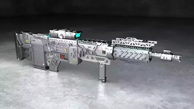 sci fi rifle 13