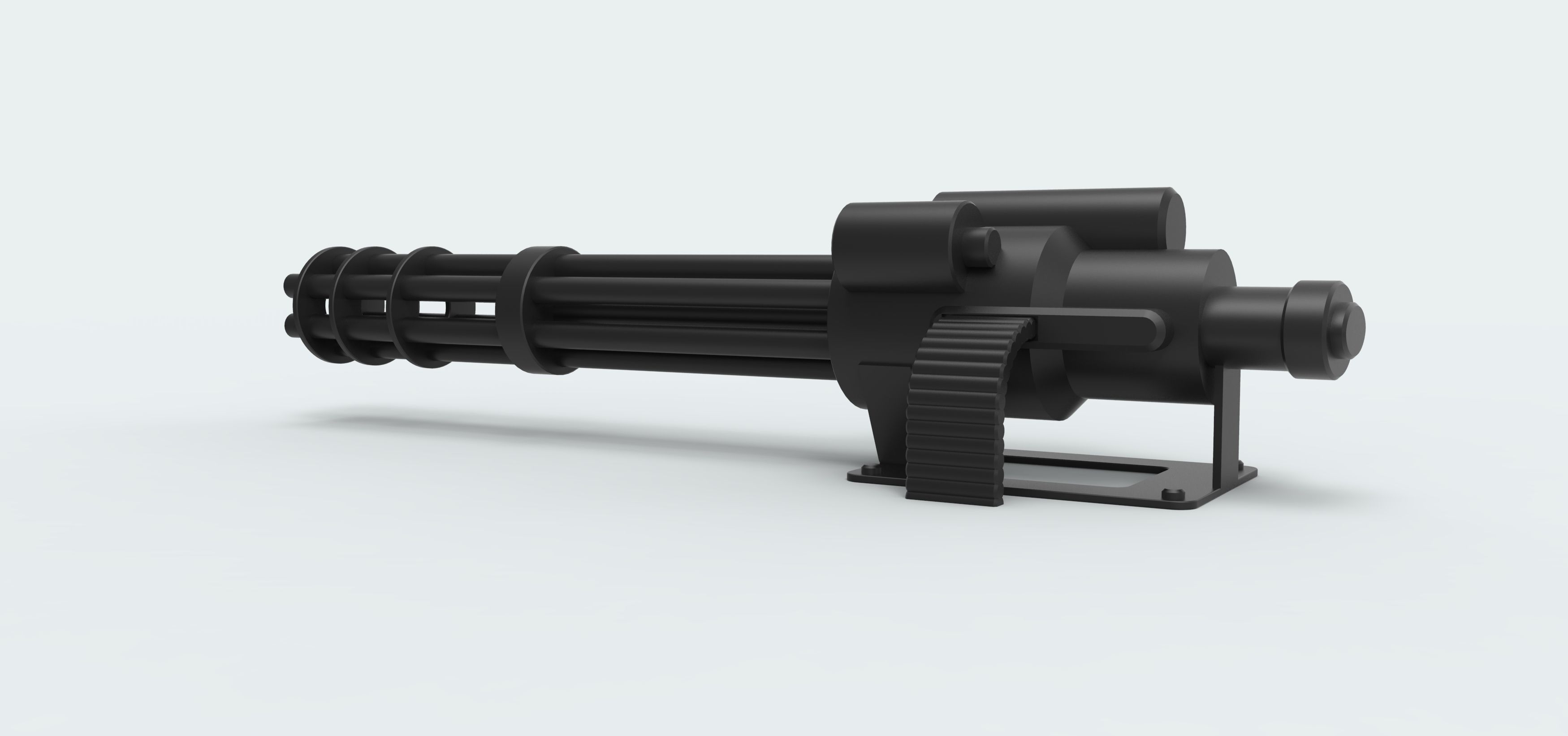 Gun machine 3D model_10