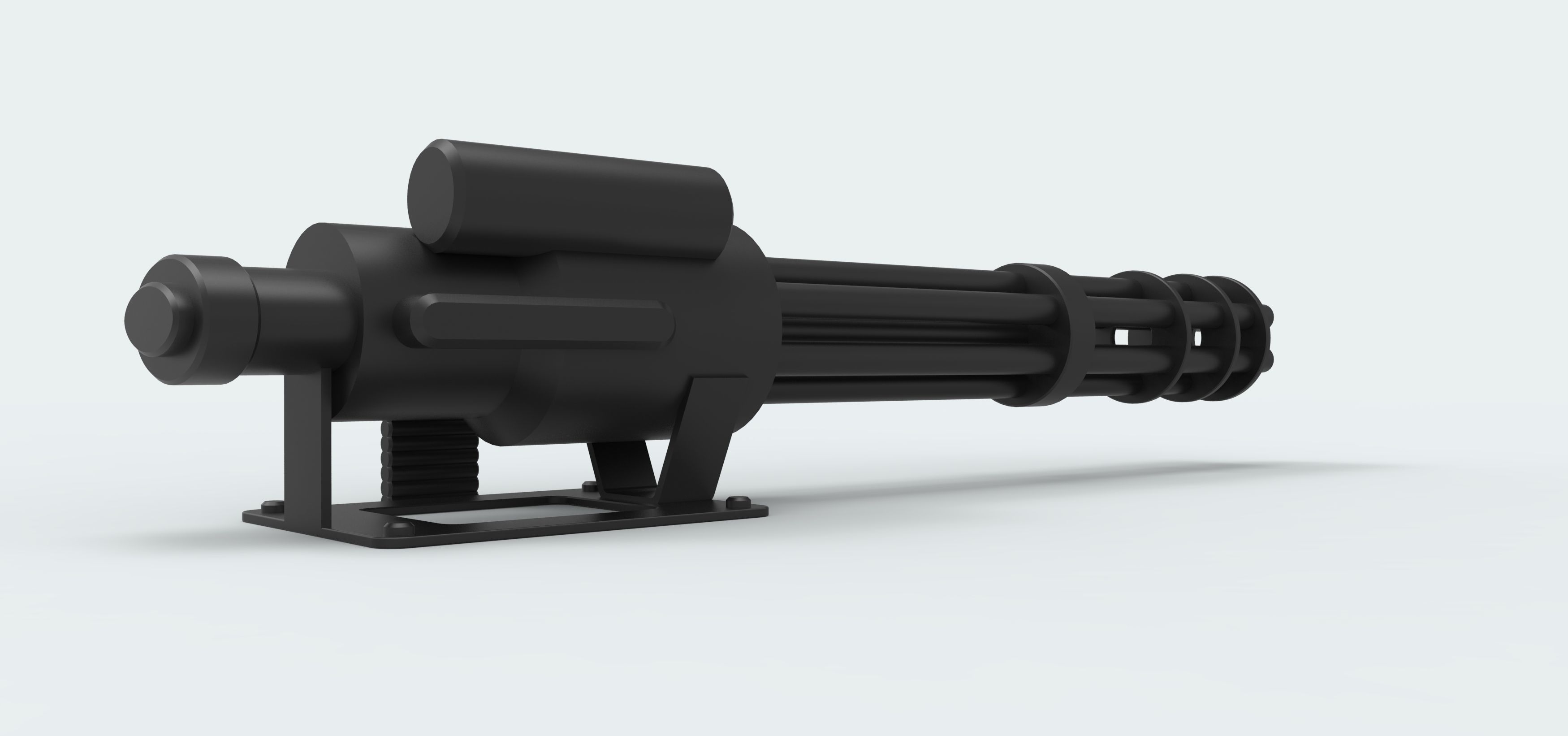 Gun machine 3D model_14