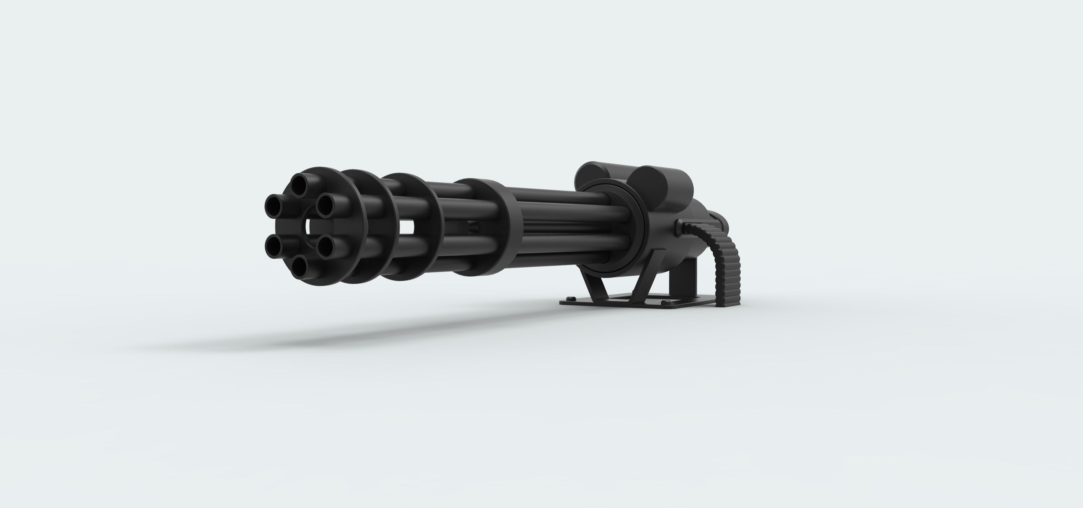 Gun machine 3D model_3