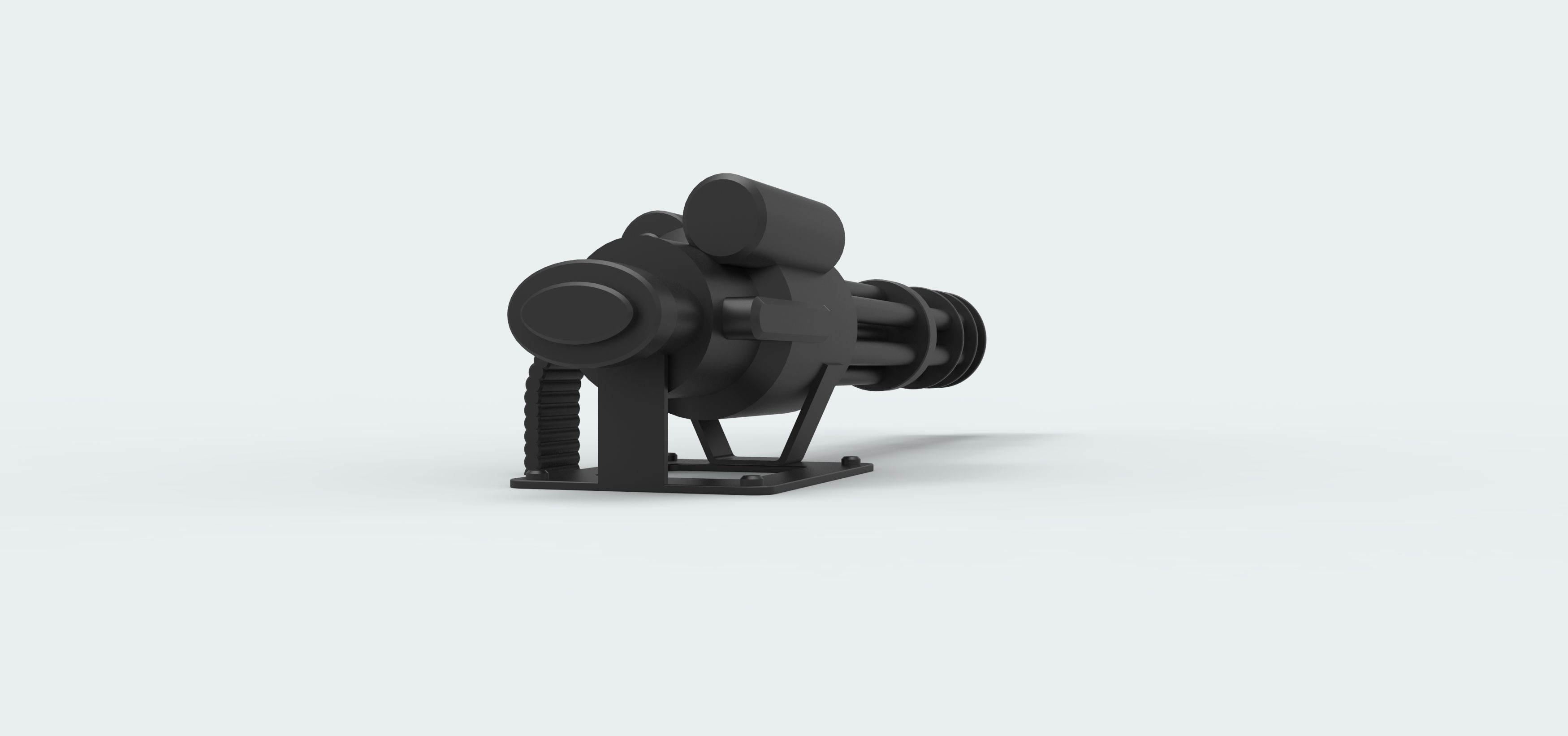 Gun machine 3D model_16