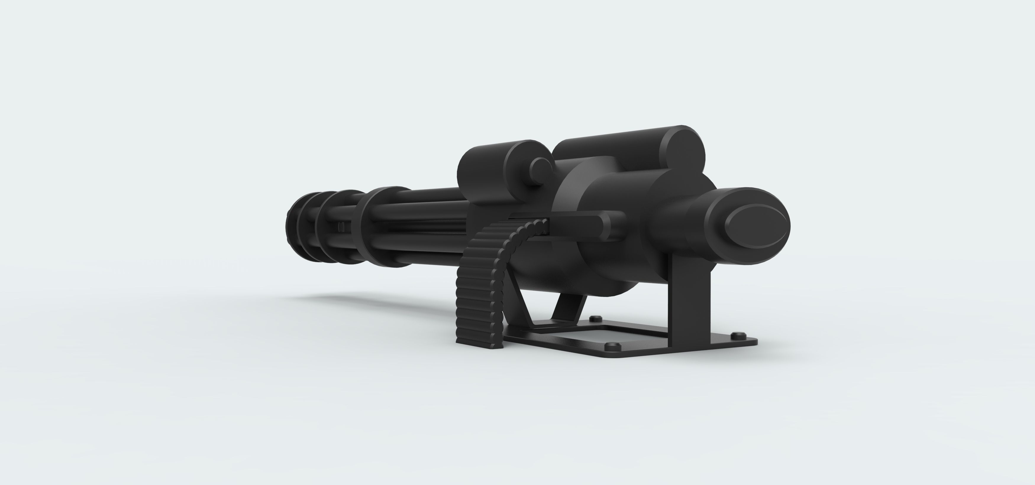Gun machine 3D model_12