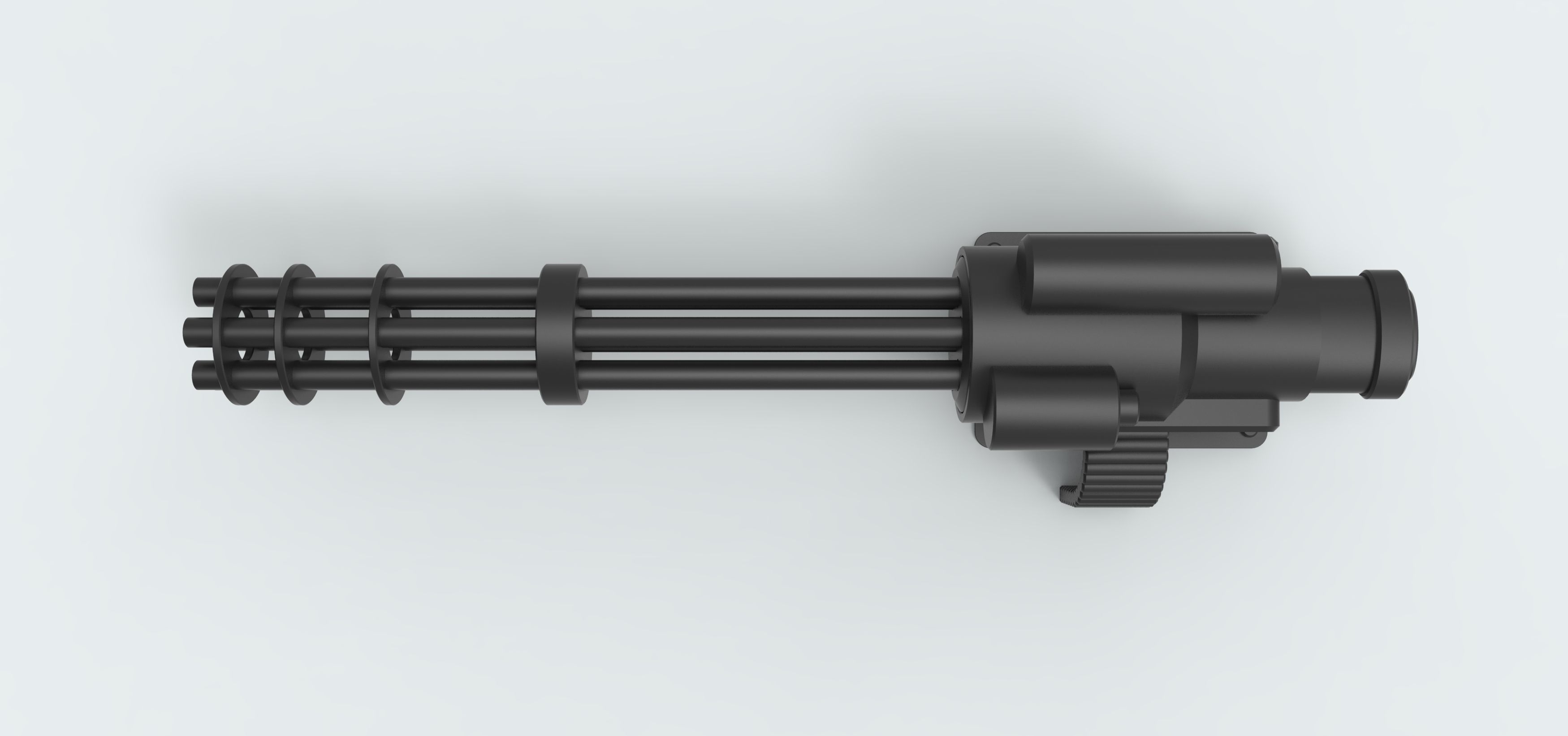 Gun machine 3D model_8