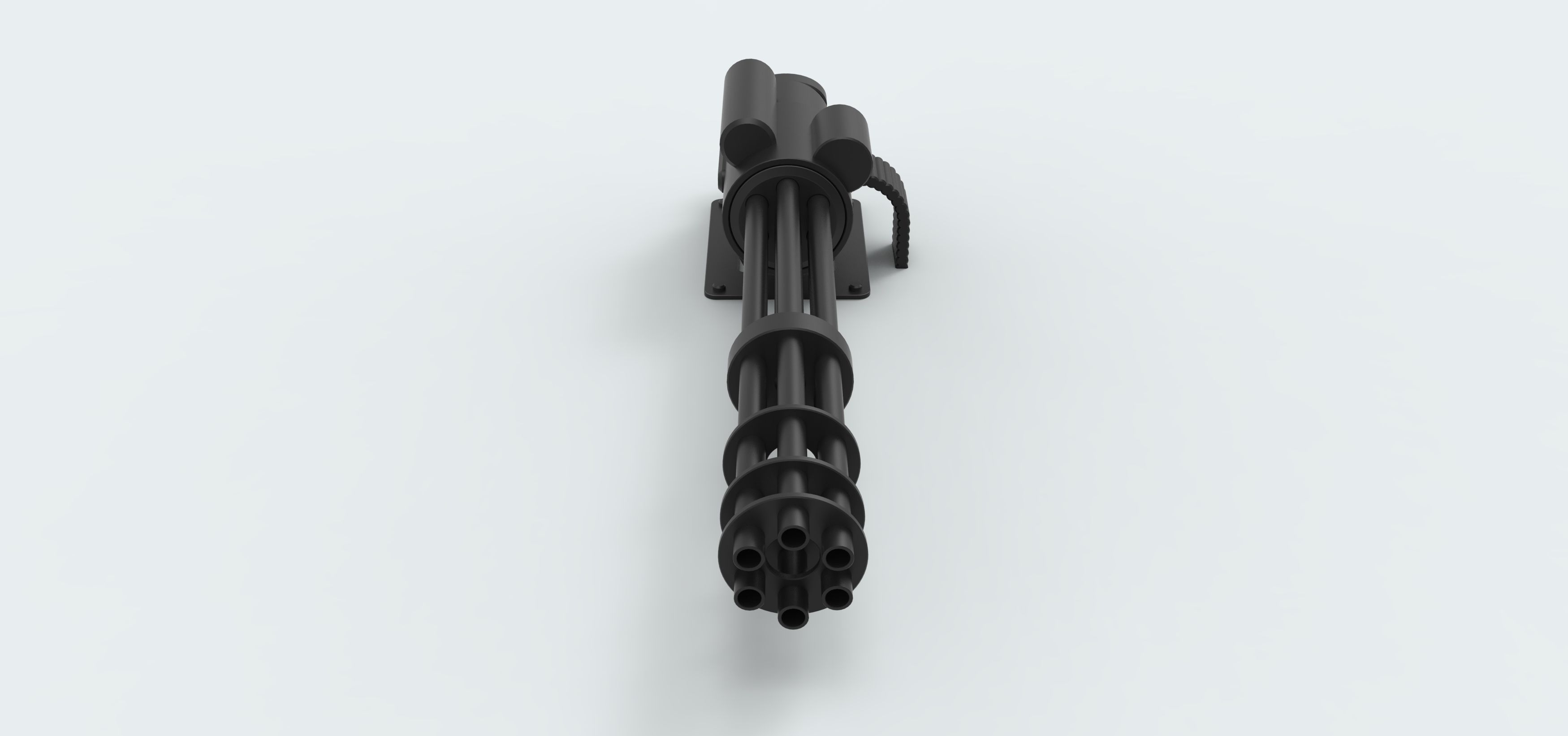Gun machine 3D model_4