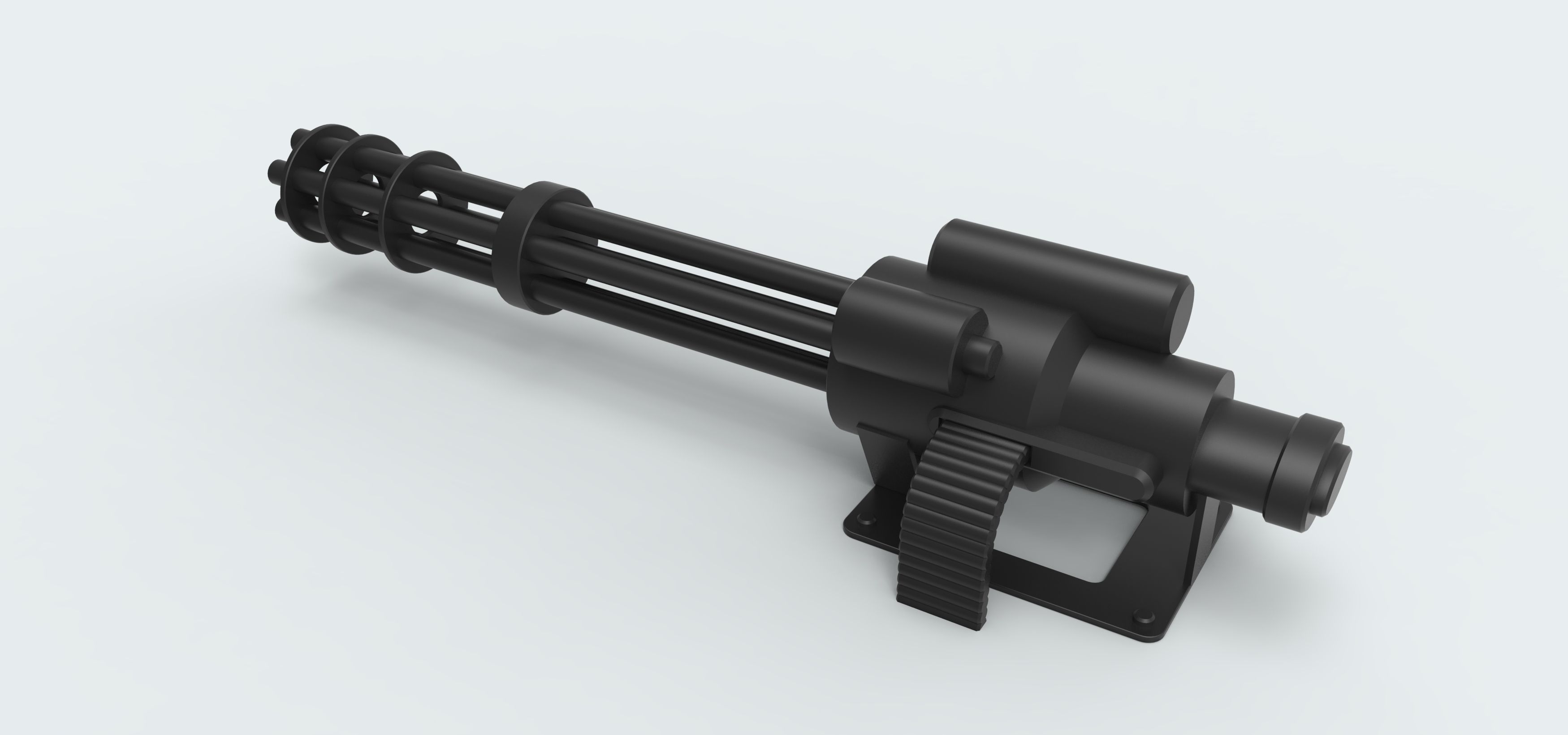 Gun machine 3D model_9