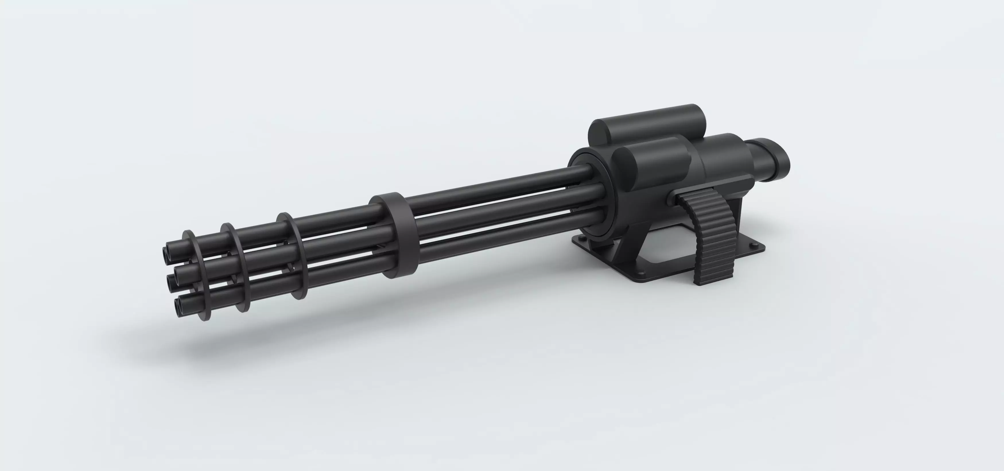 Gun machine 3D model_0