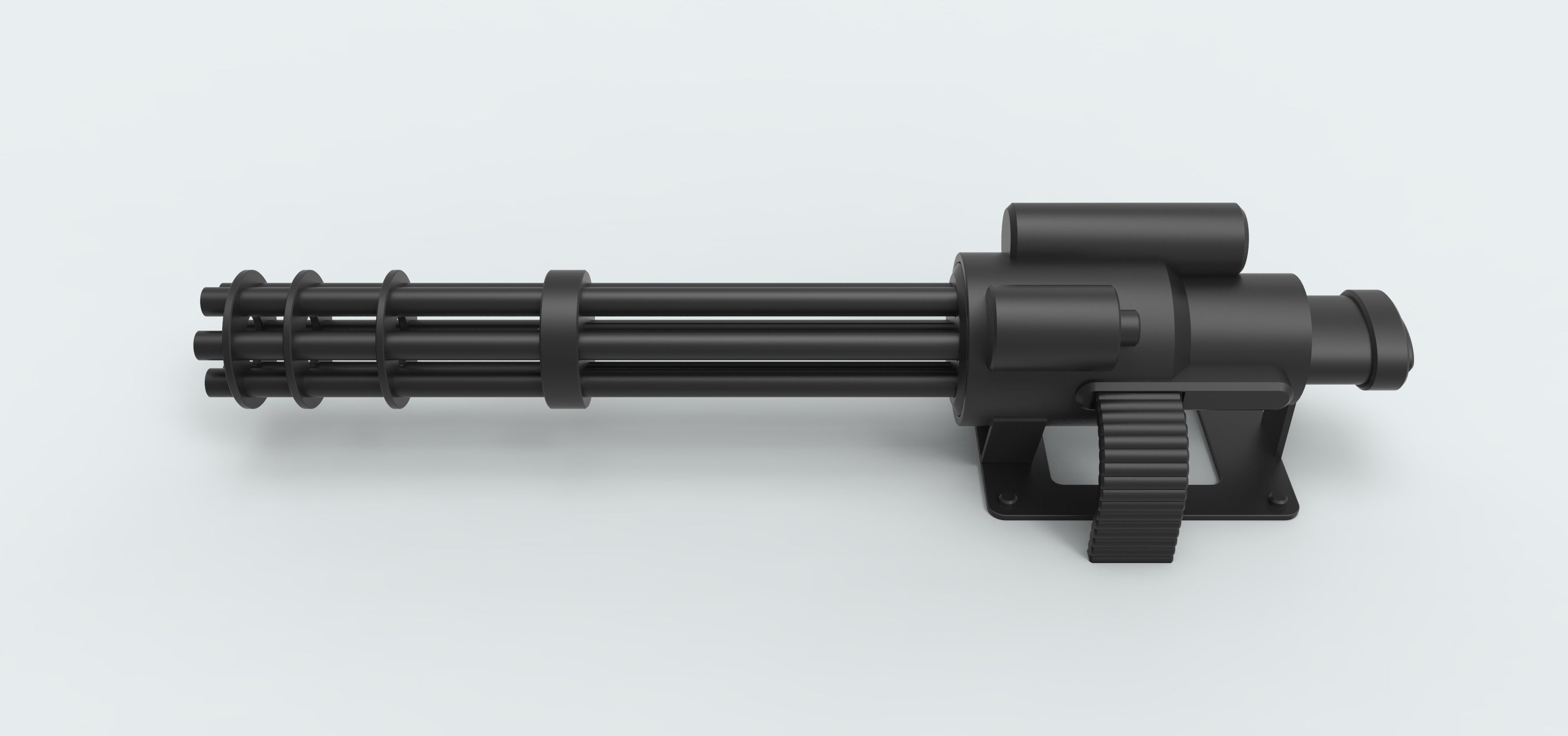 Gun machine 3D model_7