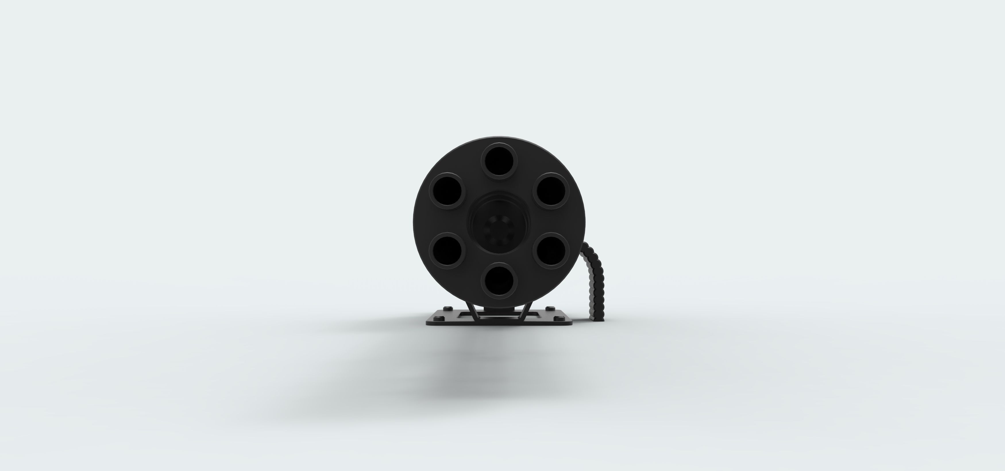 Gun machine 3D model_5