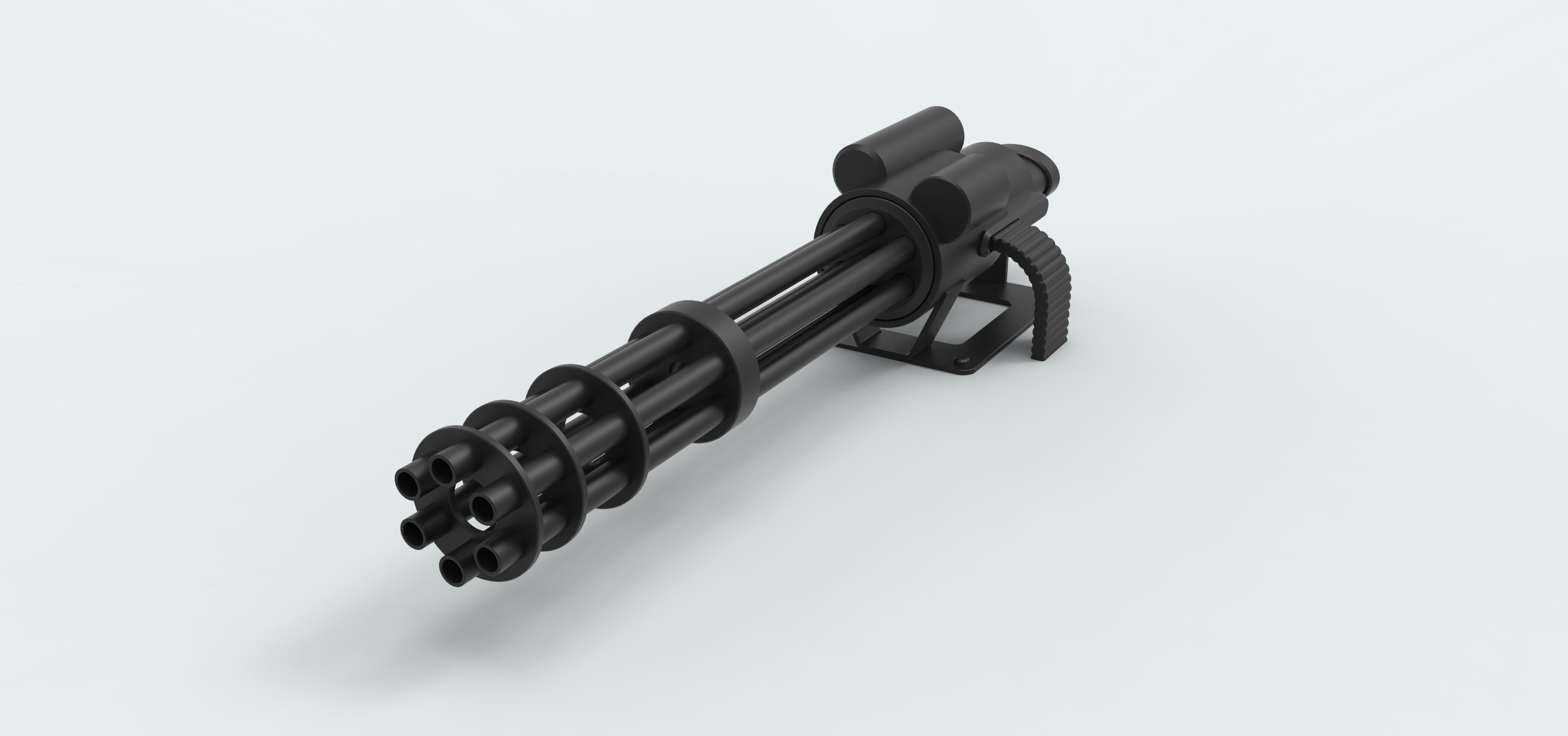Gun machine 3D model_2