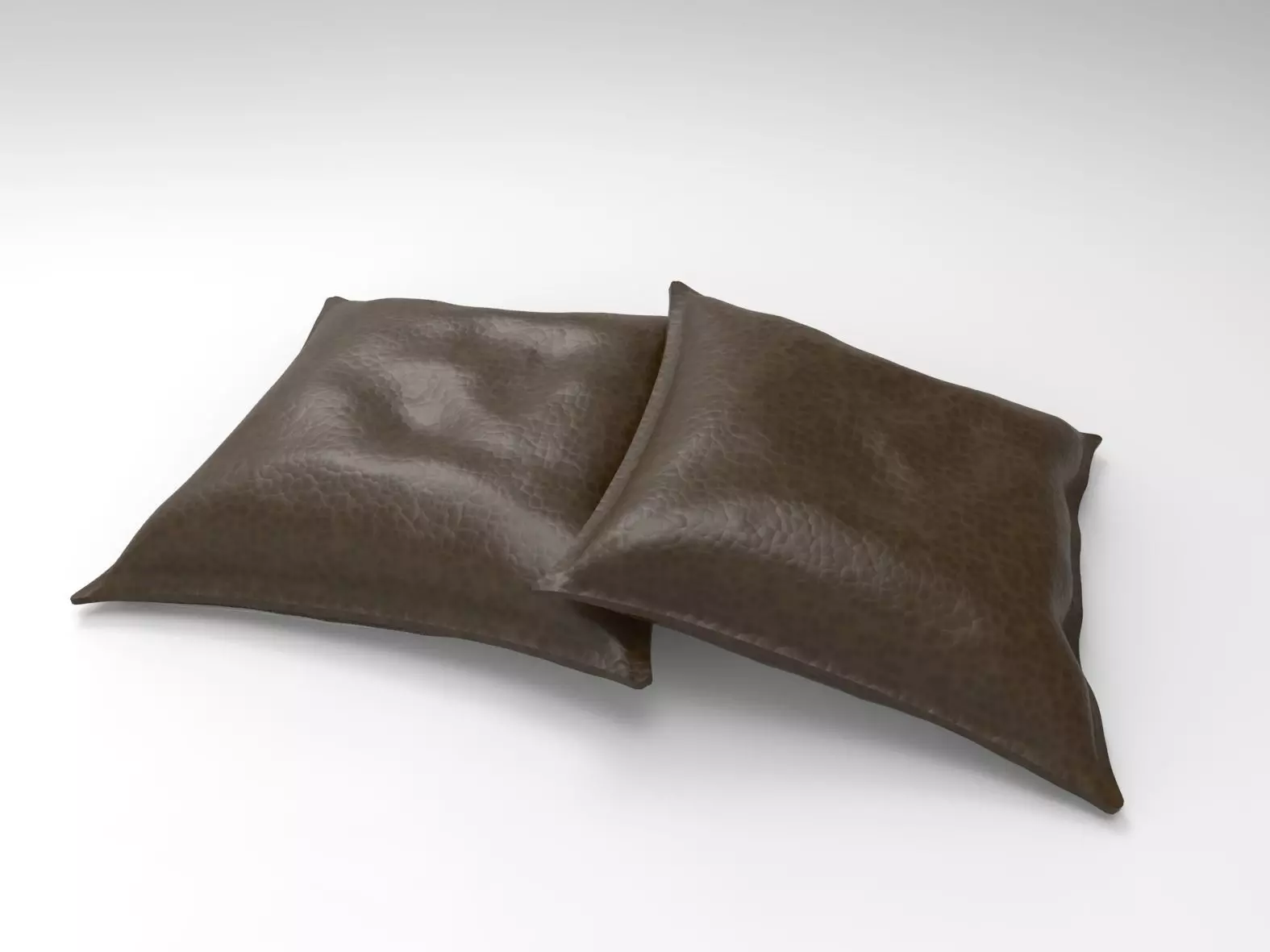 pillows leather 3D model_0