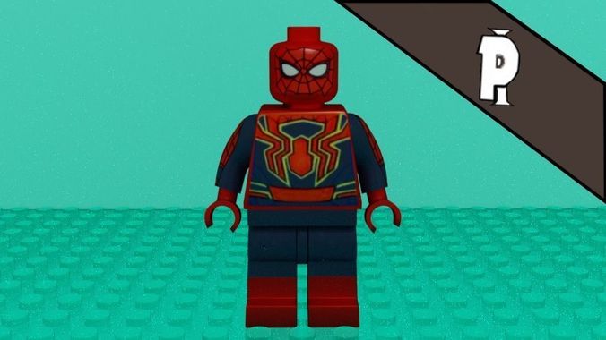 Lego Spider-Man Infinity war Free 3D model