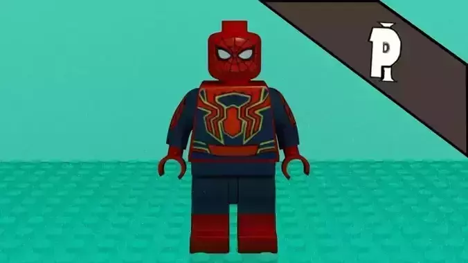 Lego Spider-Man Infinity war Free 3D model