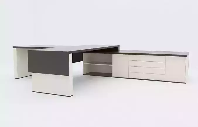 OFFICE DESK 3D model